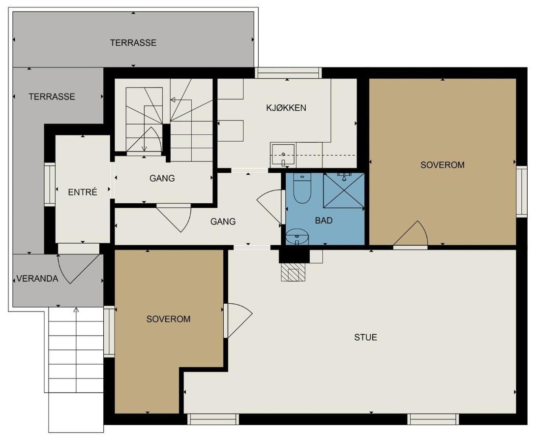 Central Trainstation Apartment Нарвік Екстер'єр фото